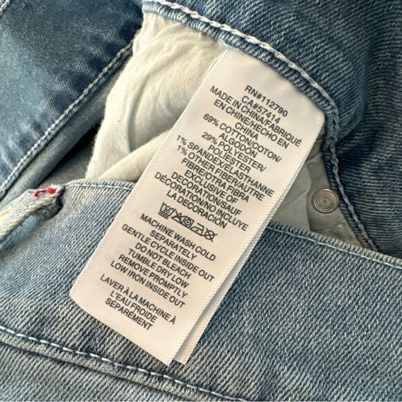 True Religion Jeans Mens 34 Blue Denim Pants Geno Relaxed Slim NWT $159 - Picture 8 of 13